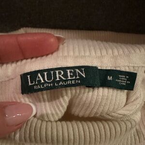 Lauren Ralph Lauren Women's Ribbed Turtleneck Sweater